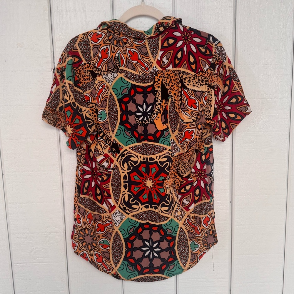 Reason Multi Pattern Button Down Shirt - Picture 2 of 6